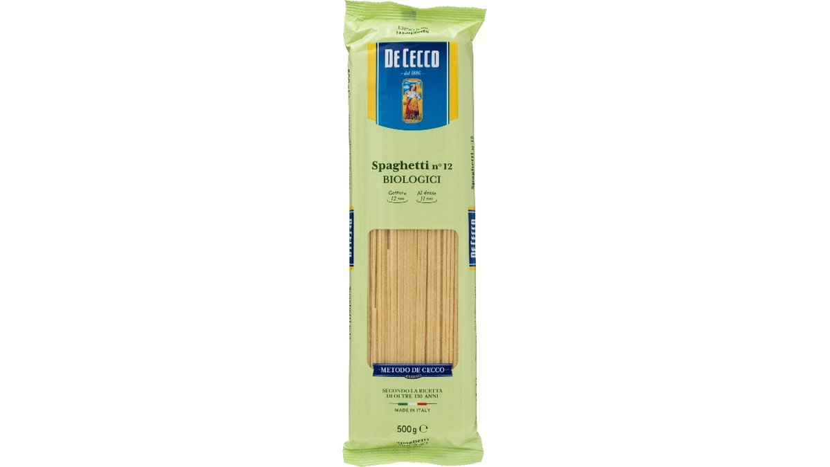 De Cecco Spaghetti No 12 Øko