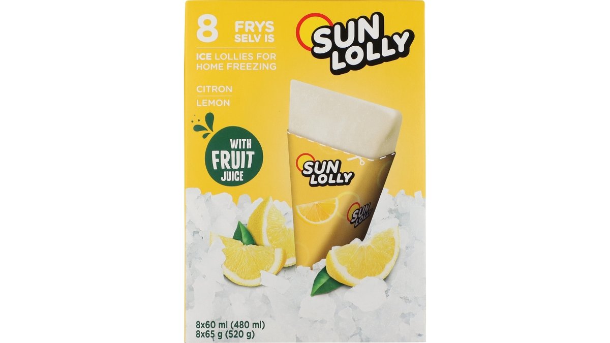 Sun Lolly Citron 8Stk
