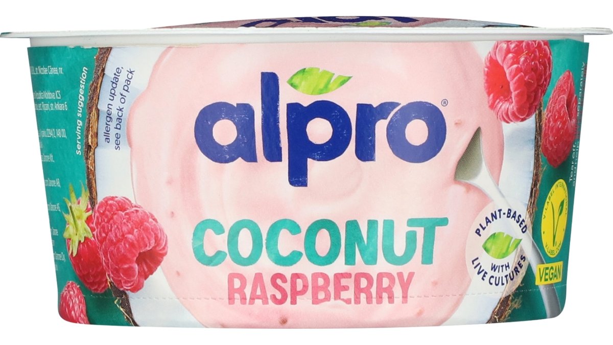 Alpro dessert hindbær 120 g