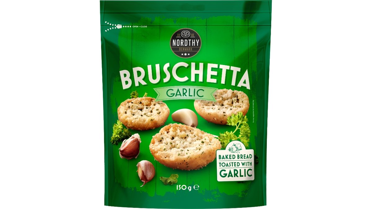 Nordthy bruschetta garlic 150 g
