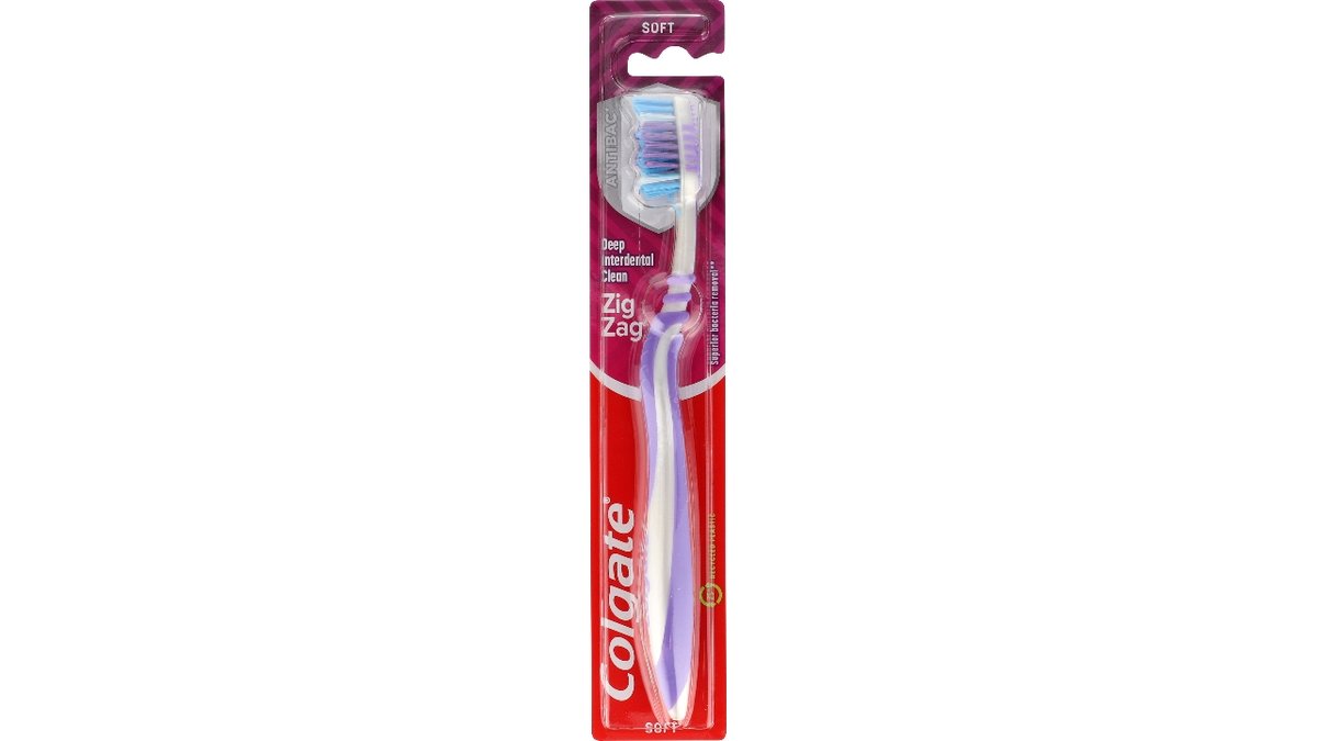 Colgate Tandbørste Zigzag Soft