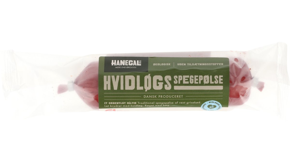 Hg Hvidløgsspegepølse 200G Øko