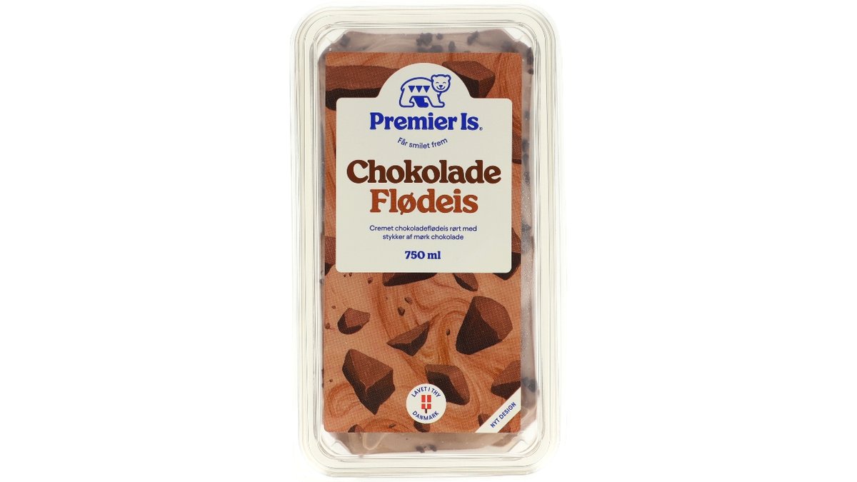 Premier Flødeis Choko 750Ml