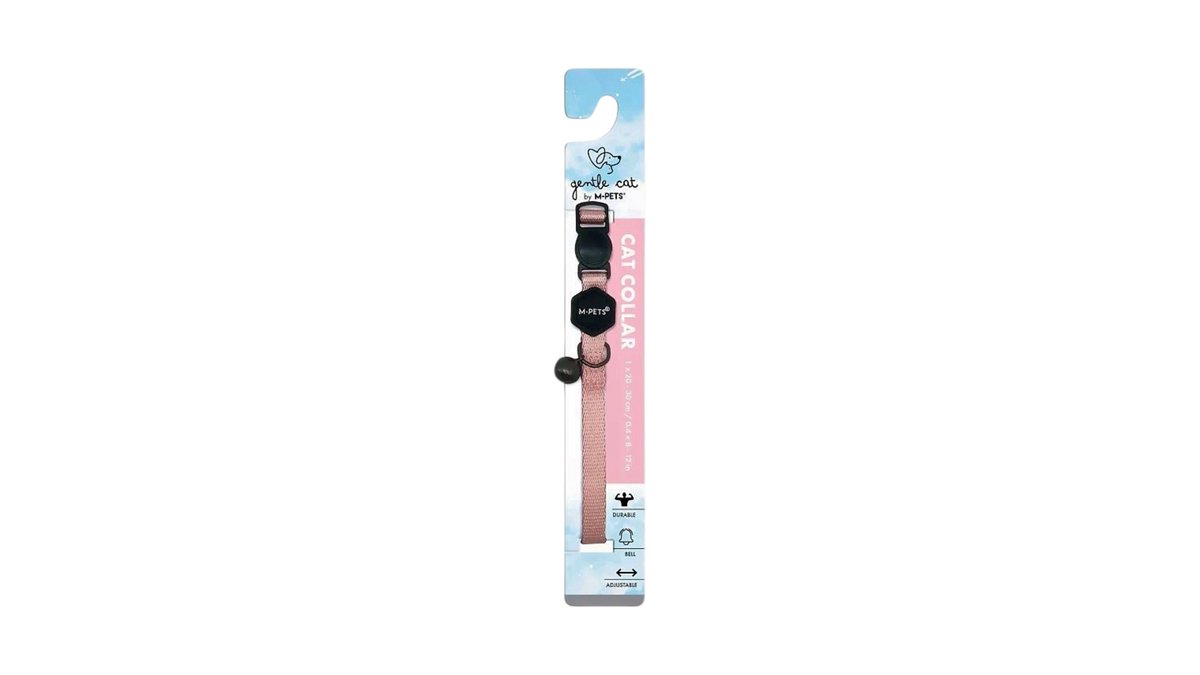 M-Pets Gentle Cat Collar Blush Pink