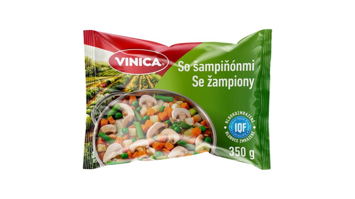 Vinica Hlbokozmrazená zmes so šampiňónmi 350 g