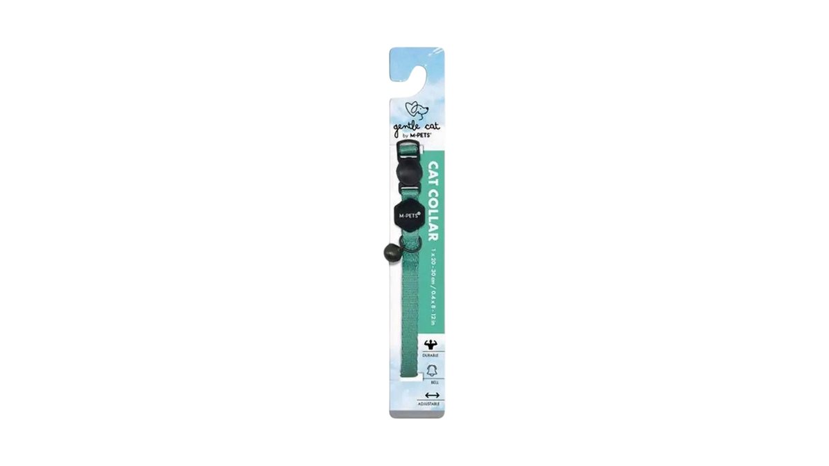 M-PETS Gentle Cat Collar Jade Green