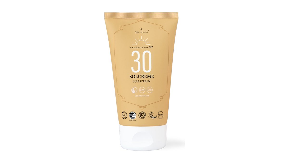 Solcreme SPF30+ 150 ml, Lille kanin 150 ml
