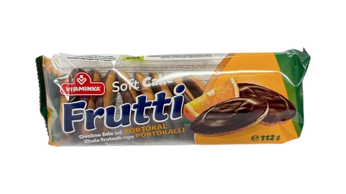 Vitaminka Frutti Soft Cake Orange 112g