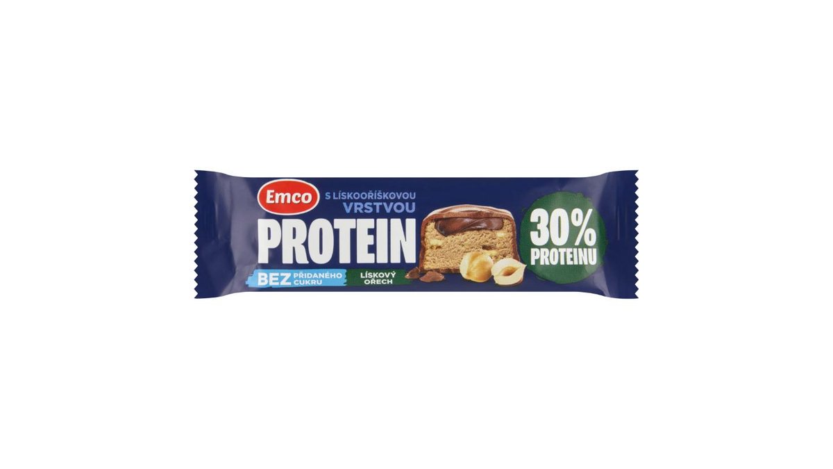 Emco Protein lískový ořech 45g