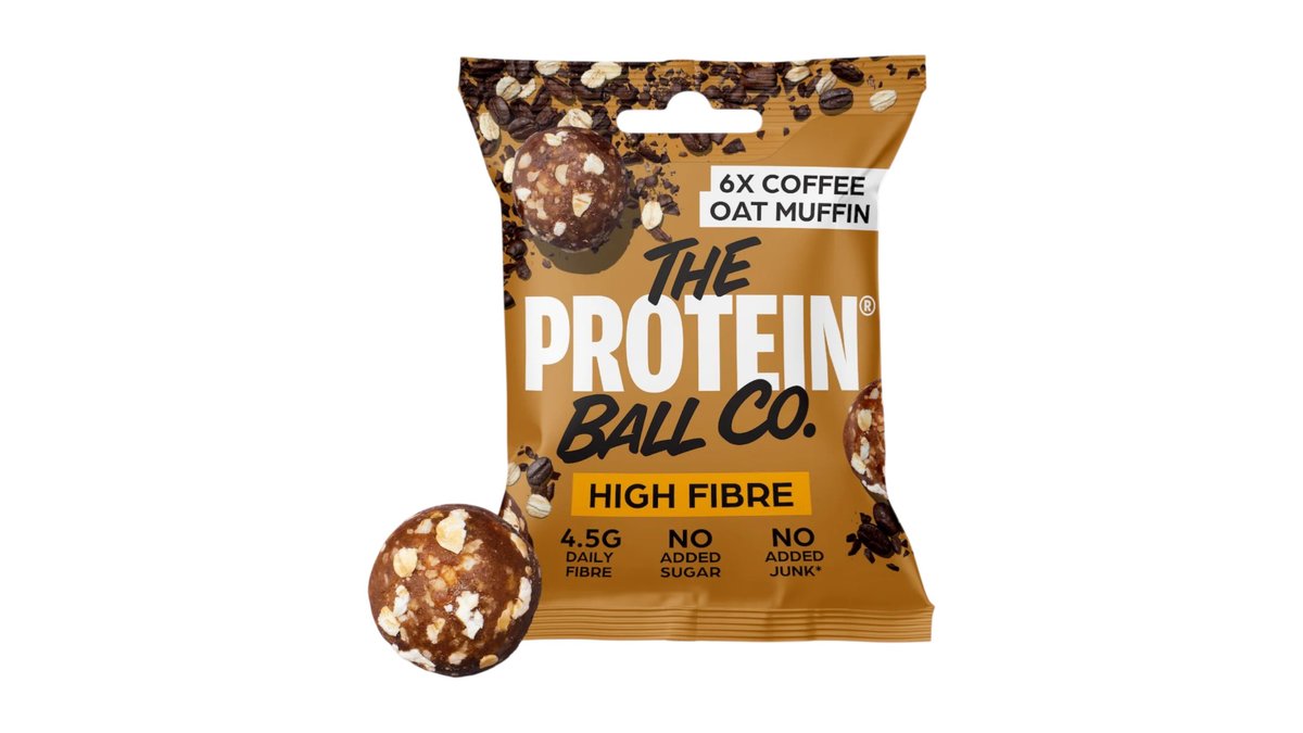 Proteinbolde M. Kaffe & Glutenfri Havregryn, The Protein Ball Co.