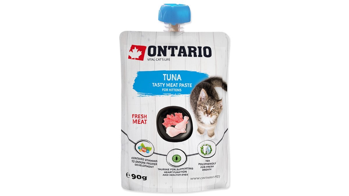 Ontario Pasta Kitten tuňák 90 g