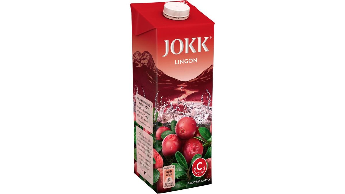 Jokk Lingondryck, 1 l
