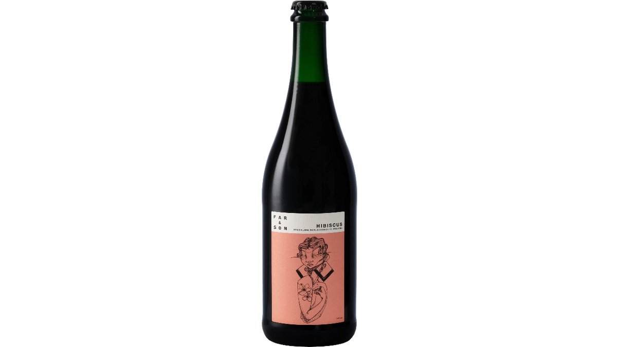 Hibiscus 0% øko 750 ml