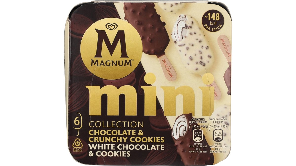 Magnum Mini Cookie Mix 6 Stk