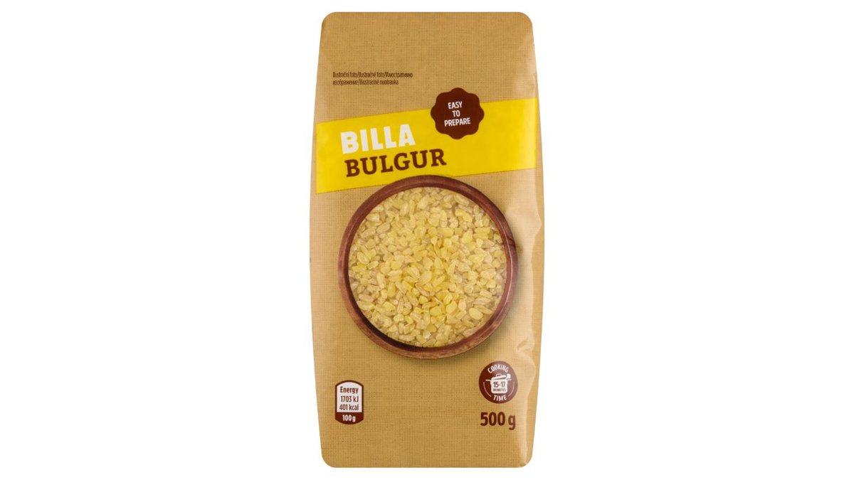 BILLA Bulgur z pšenice tvrdé 500g