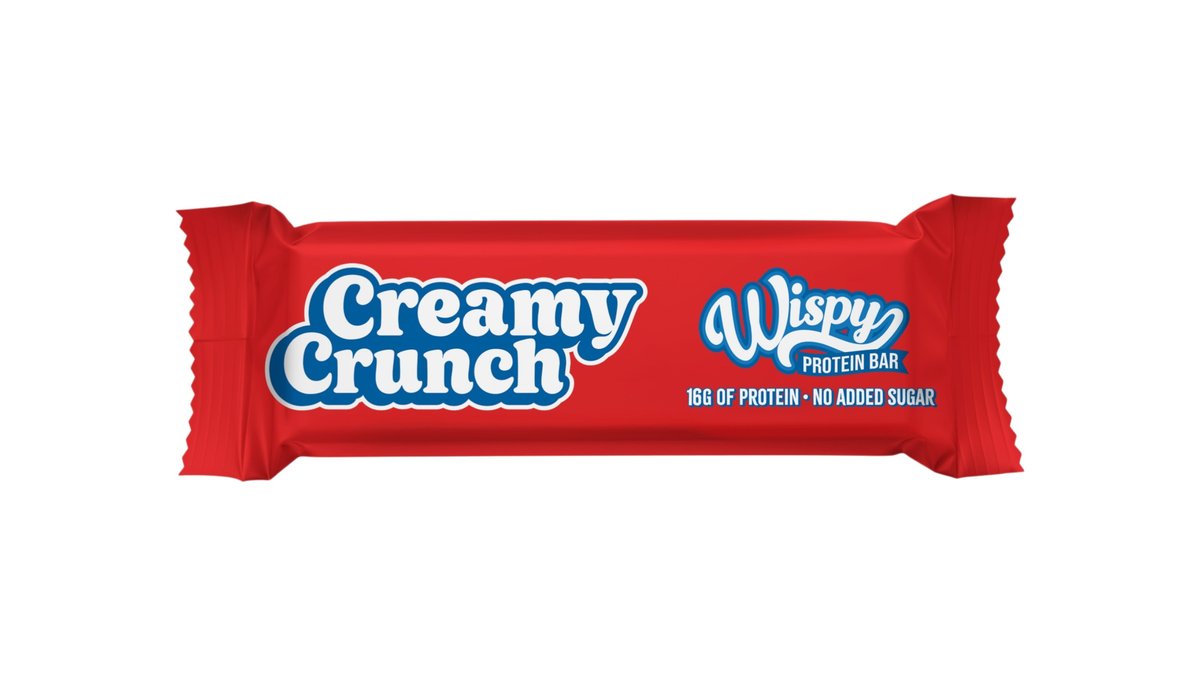 Wispy Proteinbar med Creamy Crunch