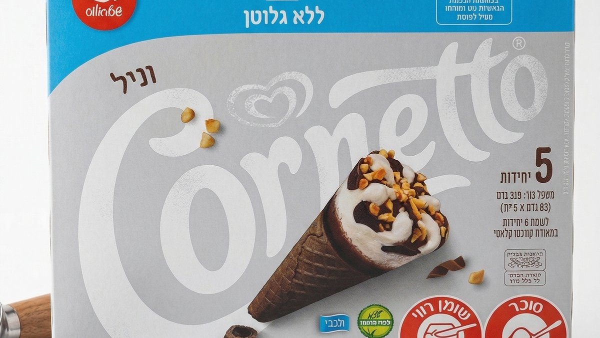 מאגדת טילונים קורנטו וניל ללא גלוטן