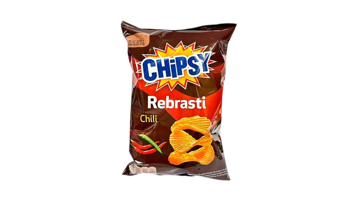 Chipsy Rebrasti Chilli 60g