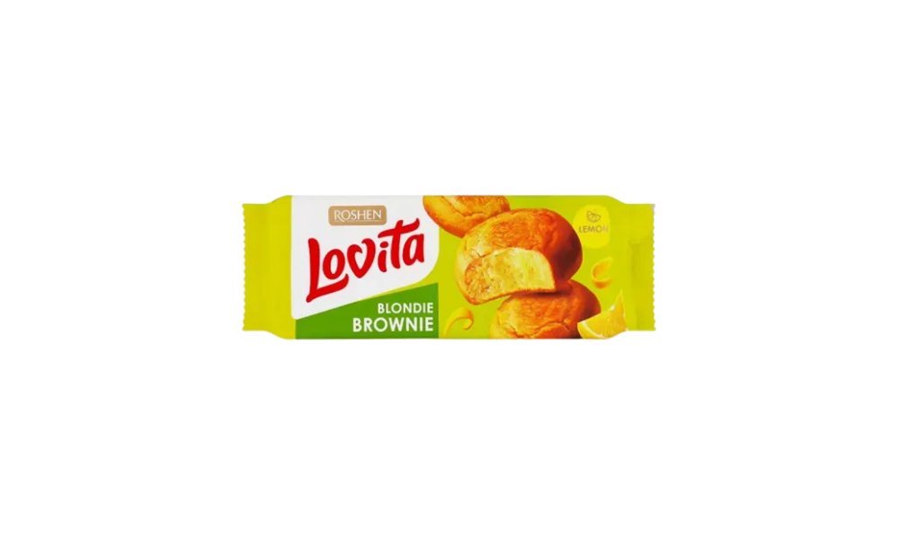 Печенье LOVITA Blondie Brownie С лимоном 152г