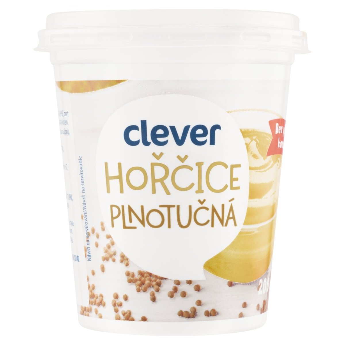 clever Hořčice plnotučná 200g