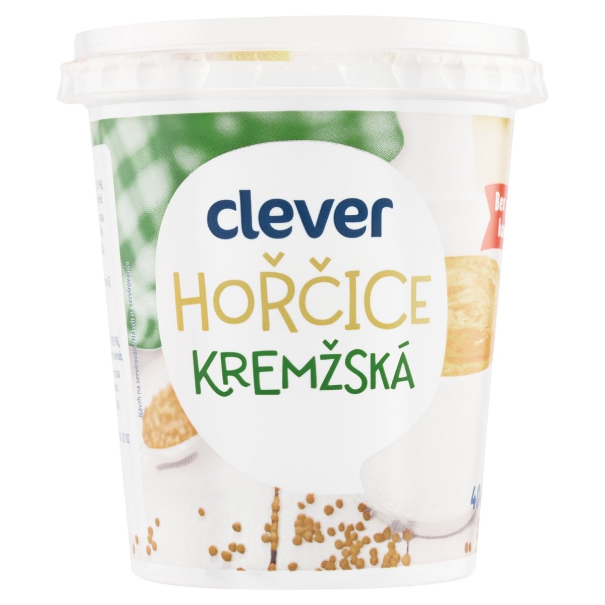 clever Hořčice kremžská 400g