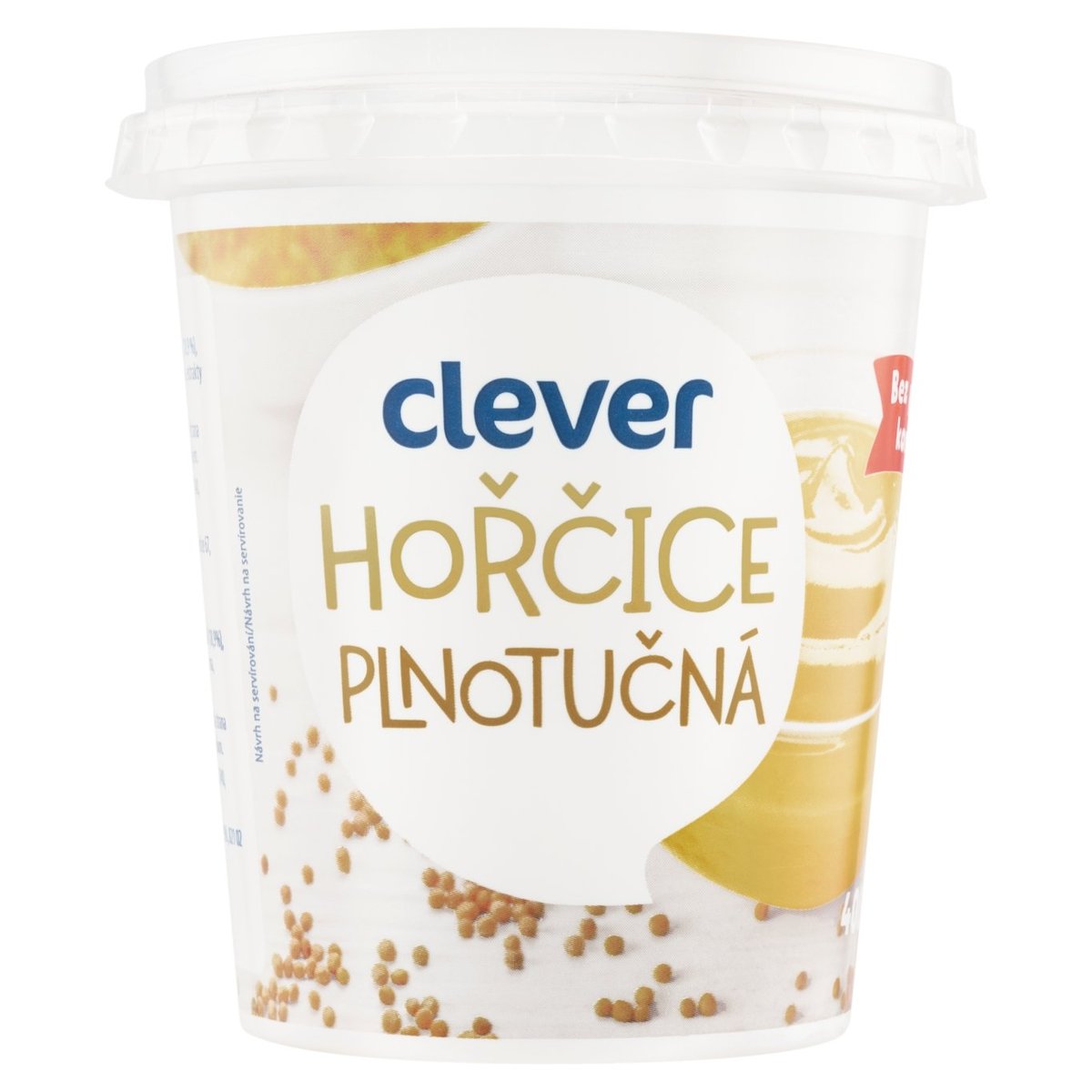 clever Hořčice plnotučná 400g