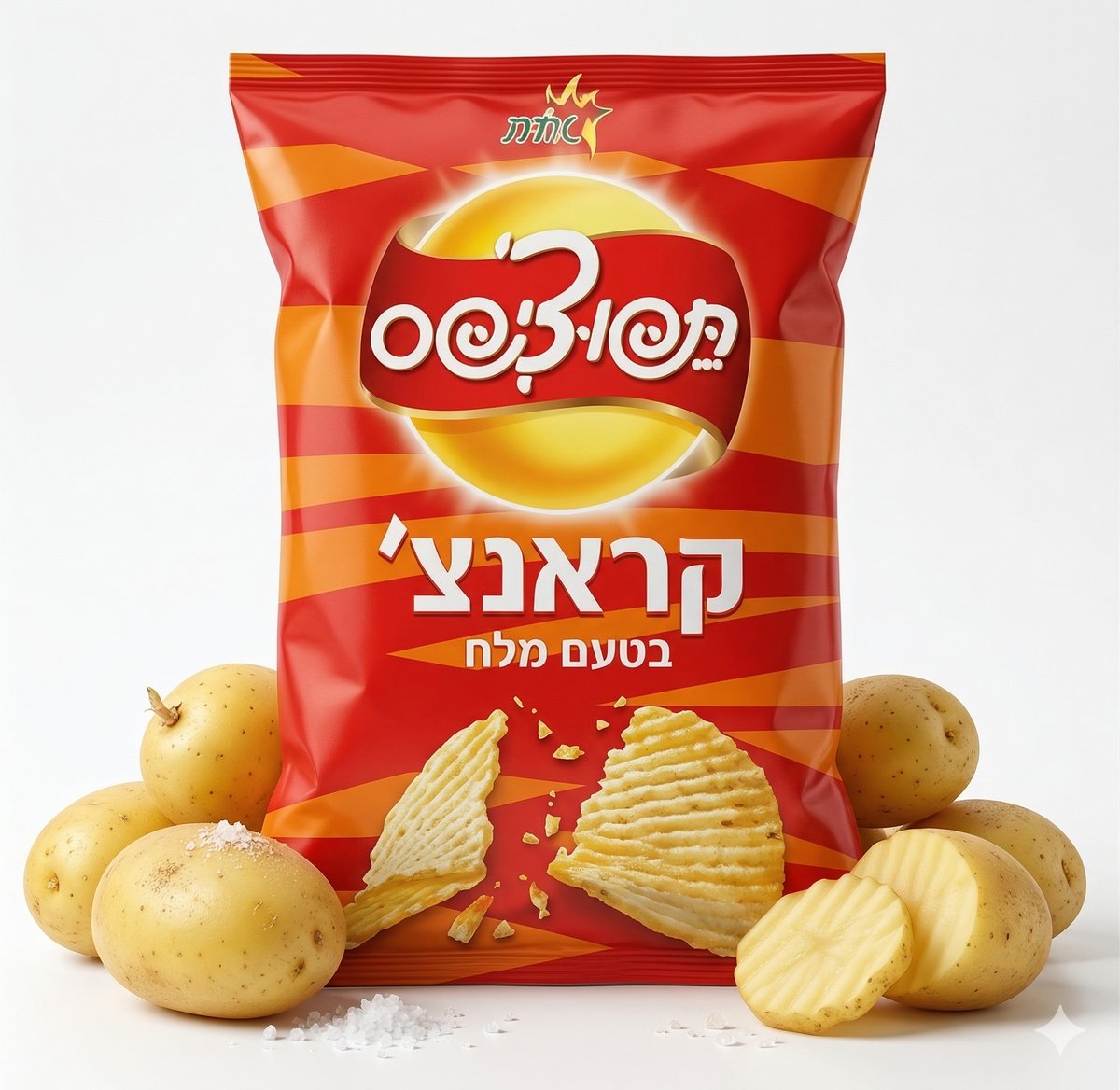 קראנץ בטעם טבעי