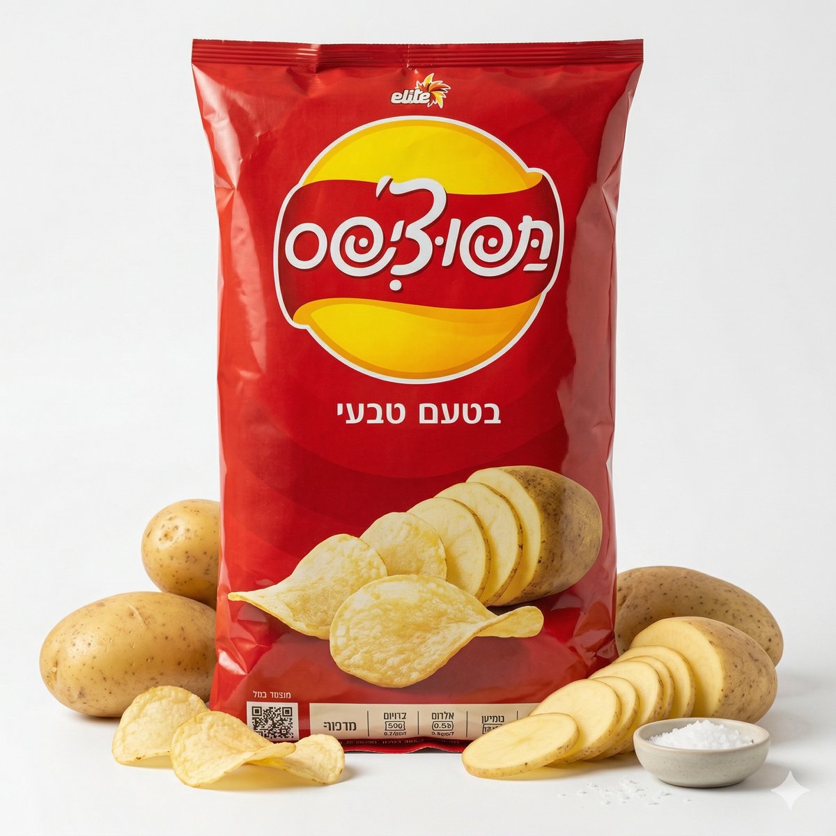 צ'יפס בטעם טבעי