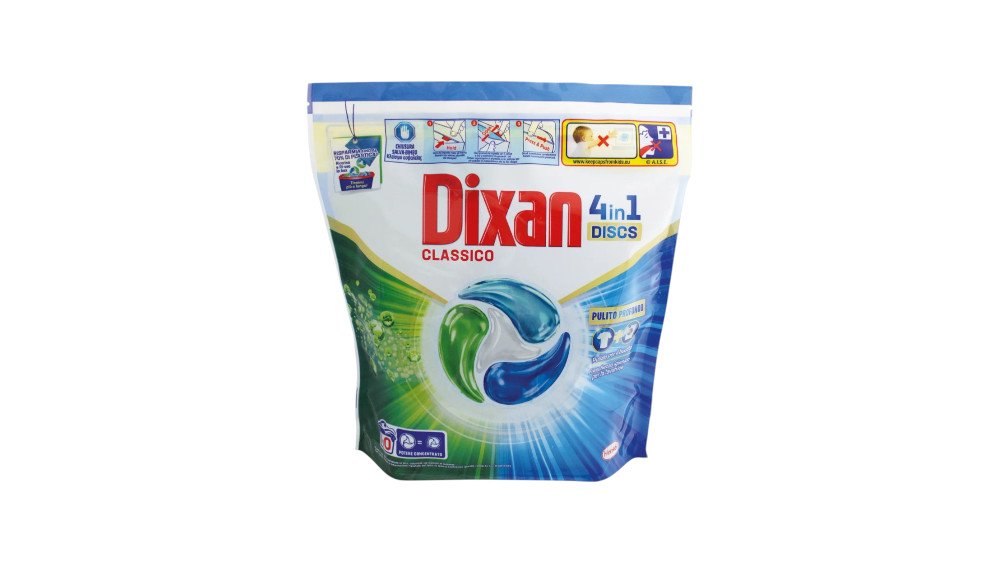 DIXAN Classic 4in1 Discs Laundry Detergent 40pcs 824935 | Sklavenitis ...