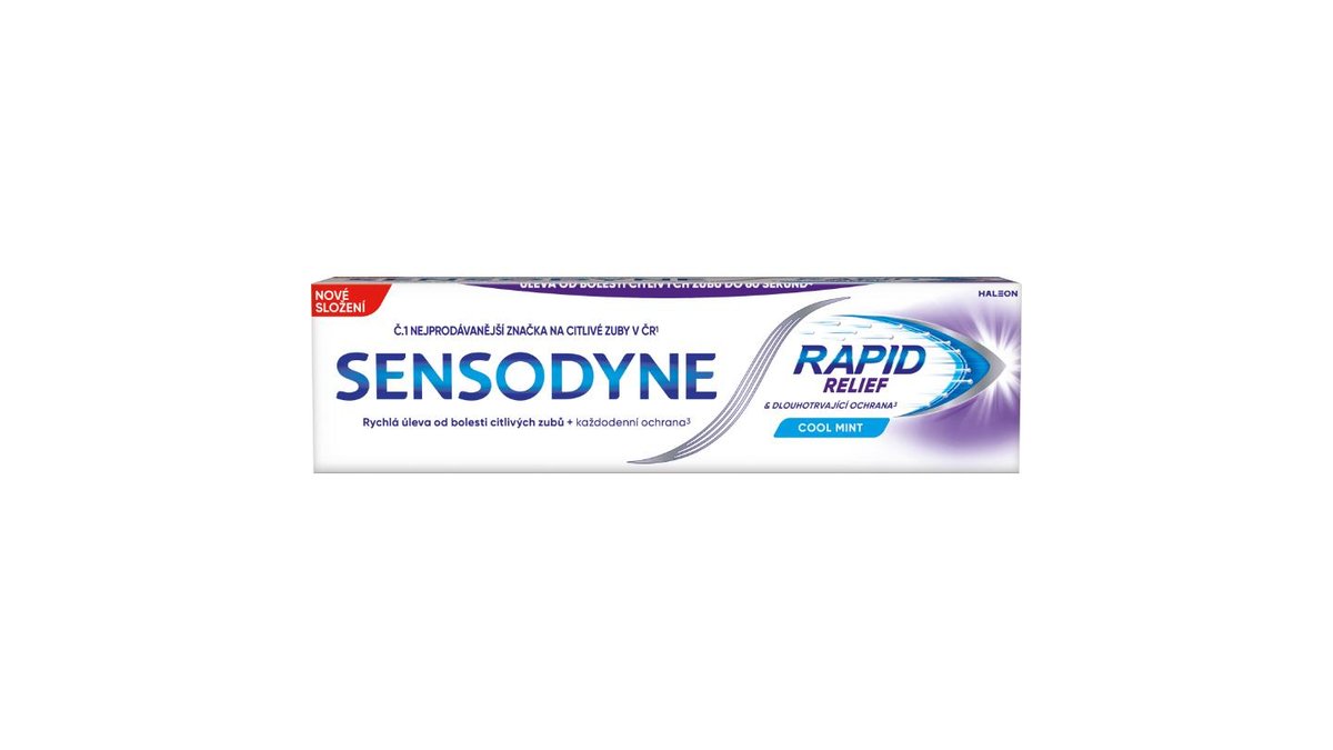 Sensodyne Rapid zubní pasta s fluoridem 75ml