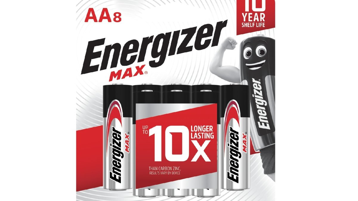 סוללות AA אצבע אלקליין Energizer מארז 8 יחידות 🔋🐰💪 | טמבוריה בשפירא