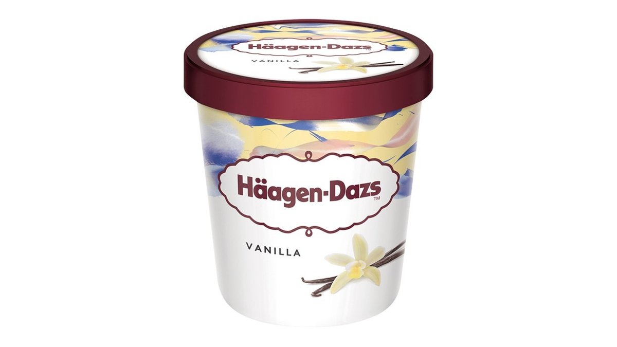 Häagen-Dazs Smotanový krém vanilkový, 460 ml