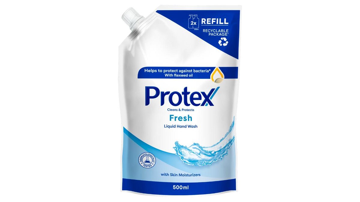 Protex Fresh tekuté mýdlo na ruce náhradní náplň 500 ml