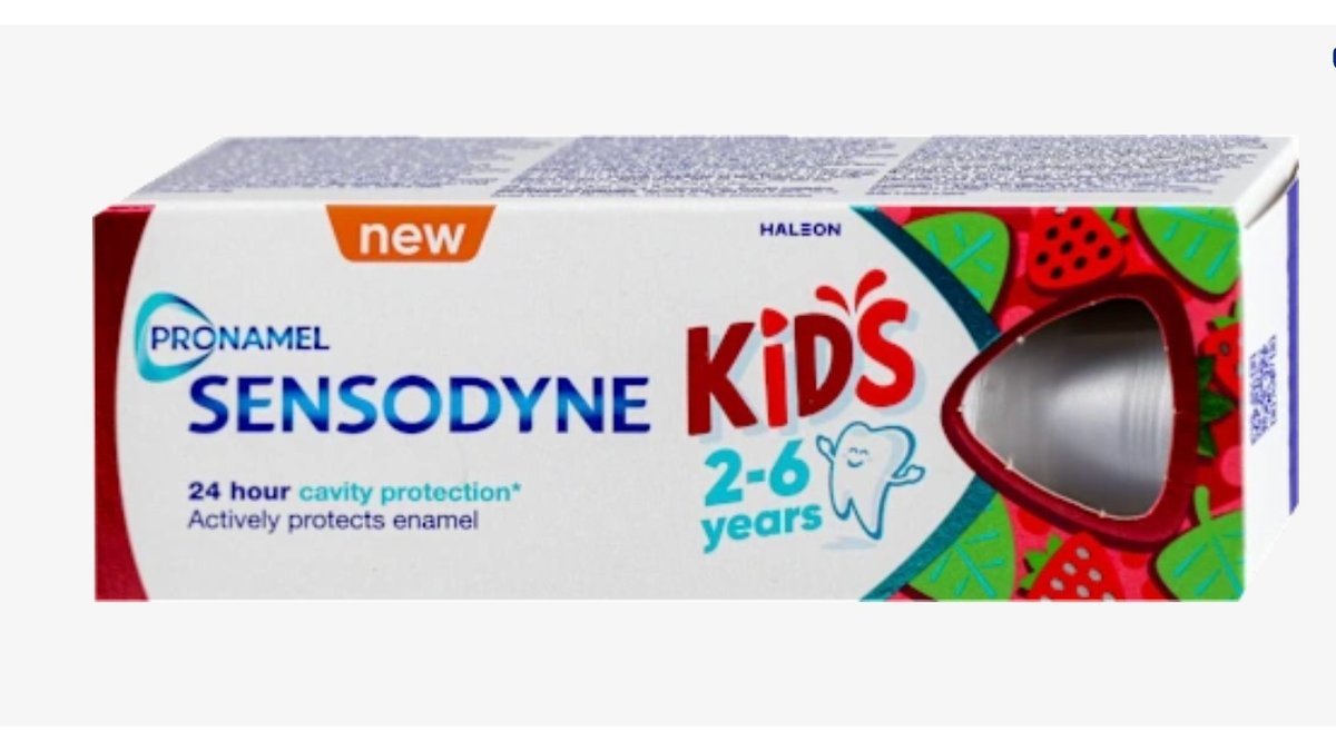 Зубная паста Sensodyne детская 2-6 лет 50 мл