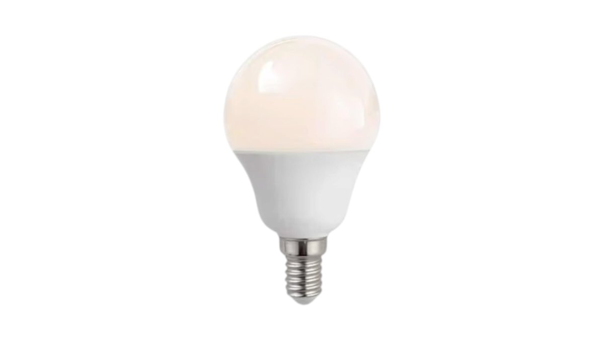 נורת כדור לד 7W דקורטיבית | אור חם ונעים (Warm White) | הברגה דקה E14 | עיצוב קומפקטי