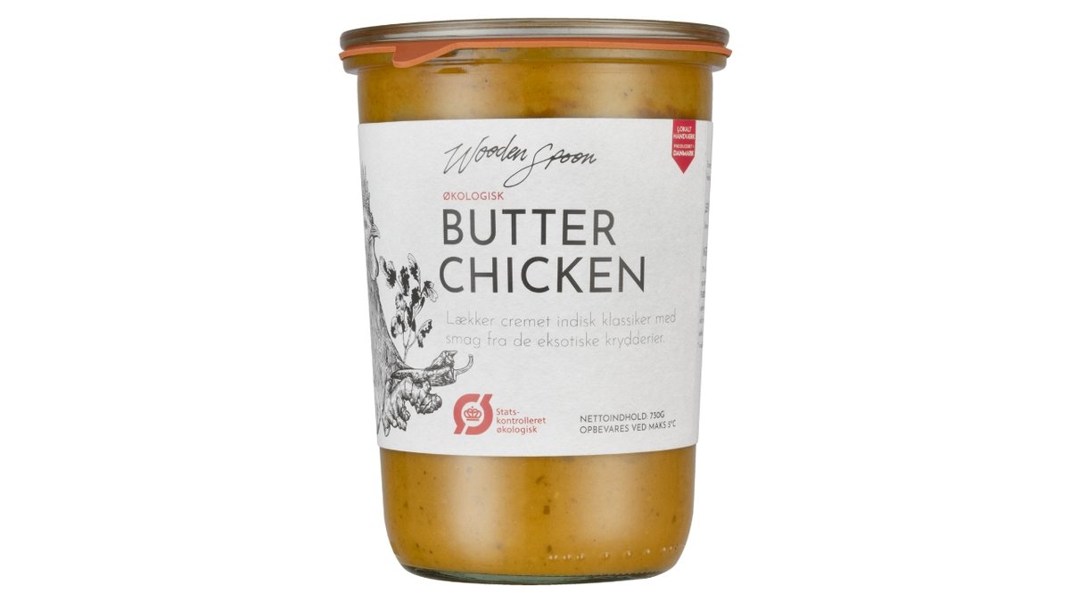 Butter Chicken øko. Wooden Spoon 730 g