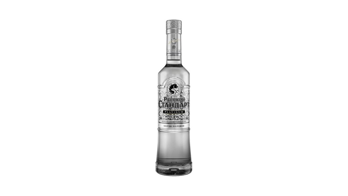 Водка Русский Стандарт Платинум 0,5 л