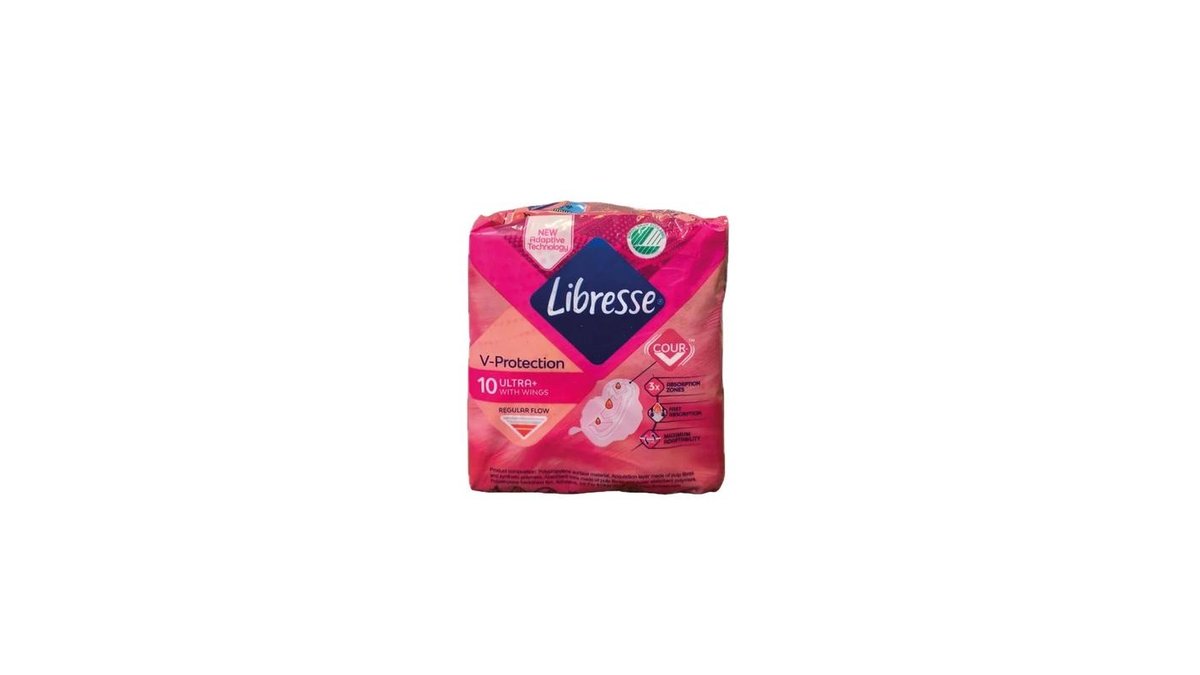 Прокладки Libresse V-Protection 10 шт
