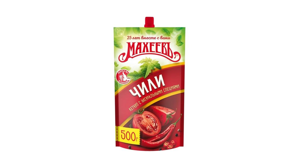 Кетчуп махеевъ чили 500 г д/пак
