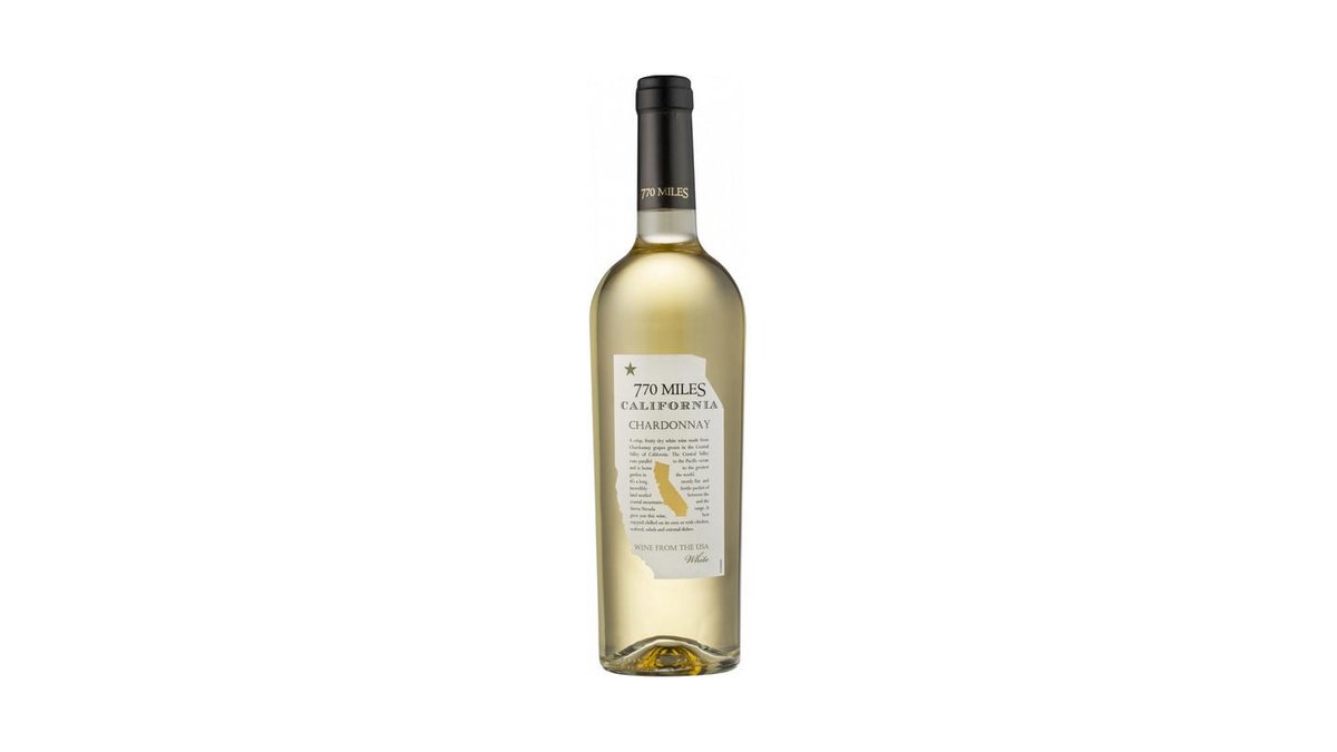Вино Chardonnay белое сухое 0,75 л