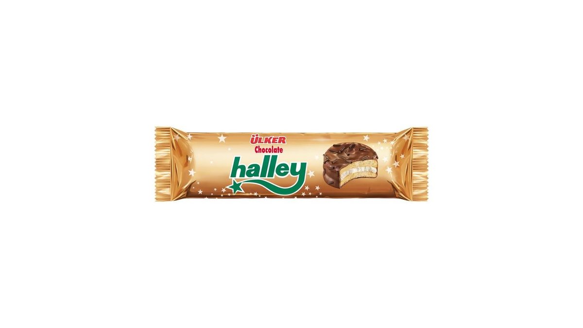 ULKER печенье шоколадное Halley mini 66 гр 1*24 77 гр