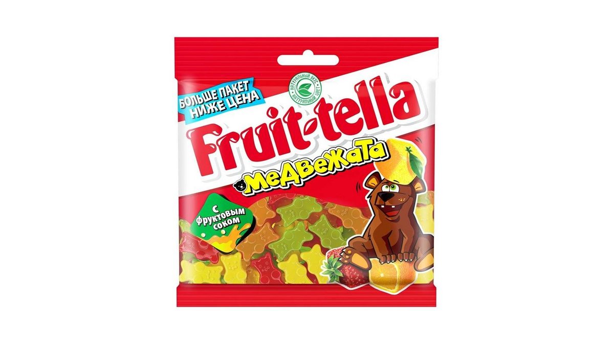 Мармелад Fruit-tella Медвежата 150 г