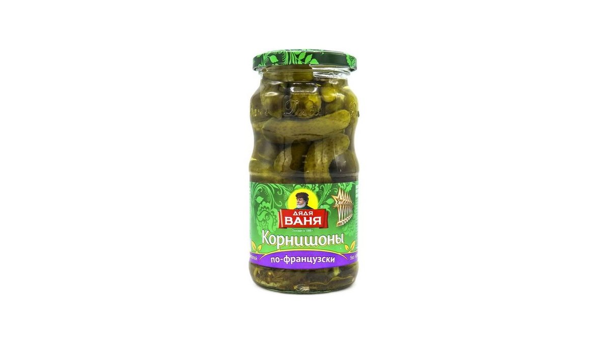 Корнишоны дядя ваня марин по-французски 460 г