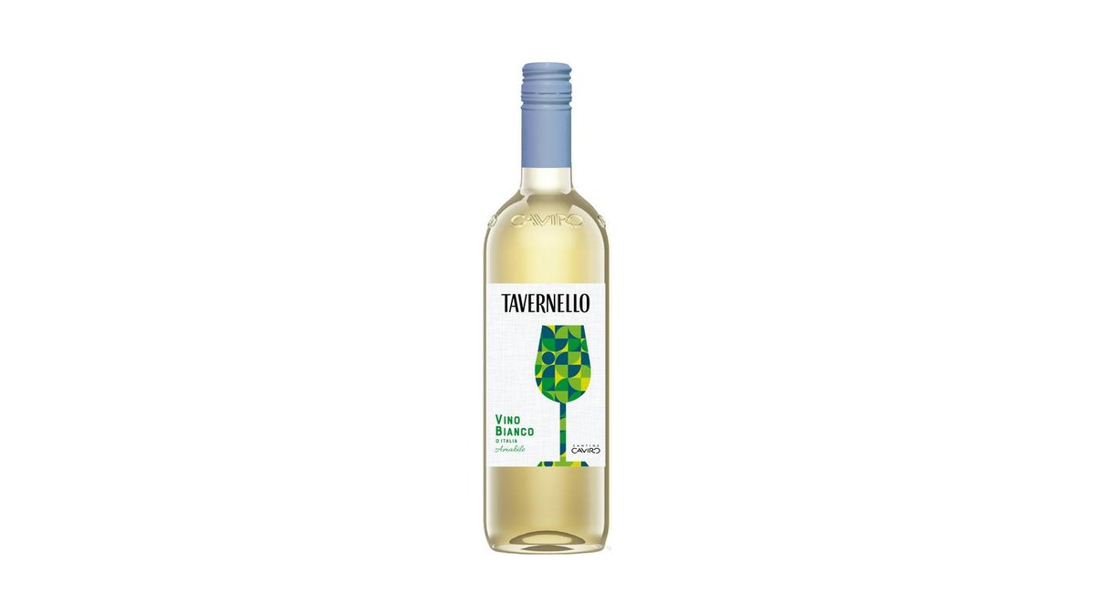Вино Tavernello Bianco Amabile белое полусладкое 0,75 л