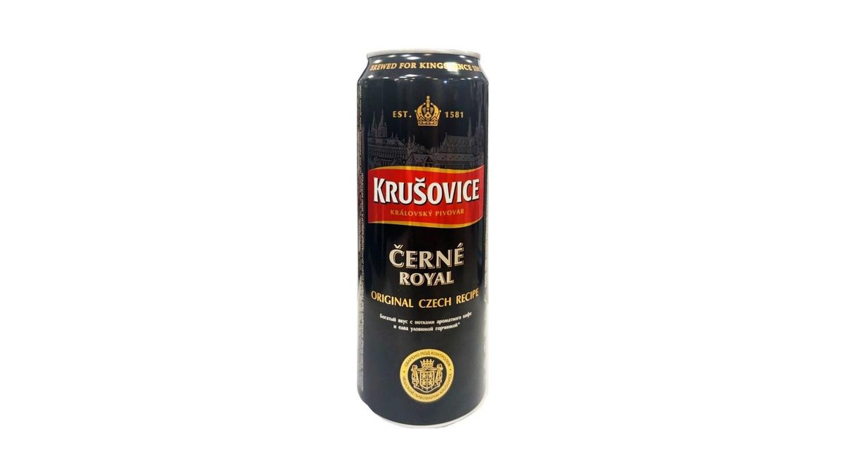 Пиво Krusovice темное 0,45 л