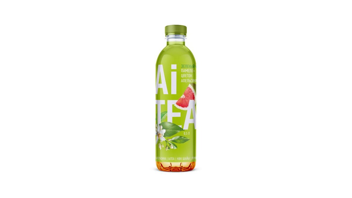 Холодный чай Ai Tea помело-цветок апельсина 0,5 л