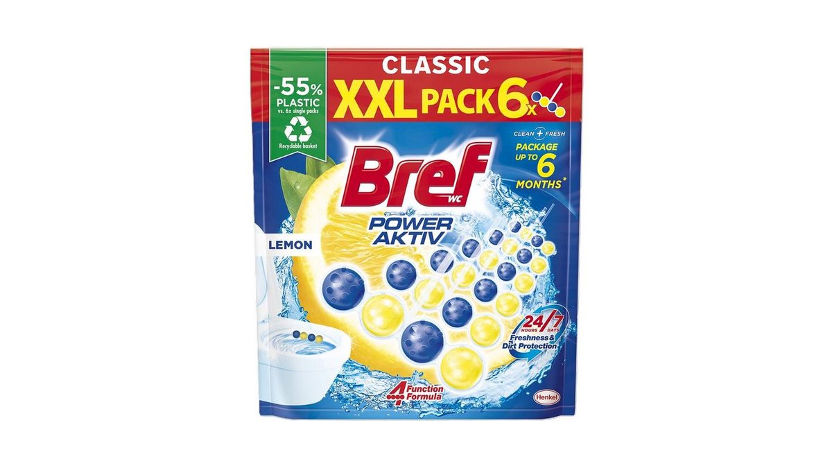 Римблок Bref Сила Актив лимон 6x50 г