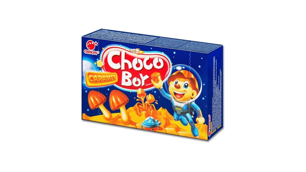 Бисквит Orion Choco Boy Caramel 45 г
