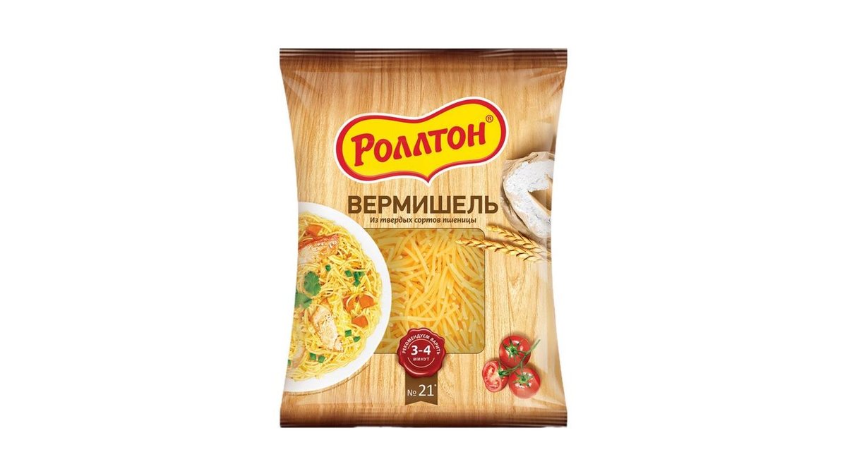Макароны Роллтон вермишель 400 г