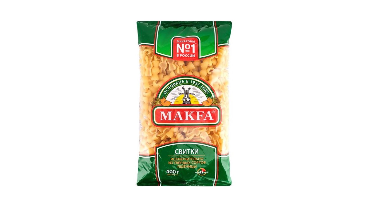 Макароны Макфа свитки 400 г